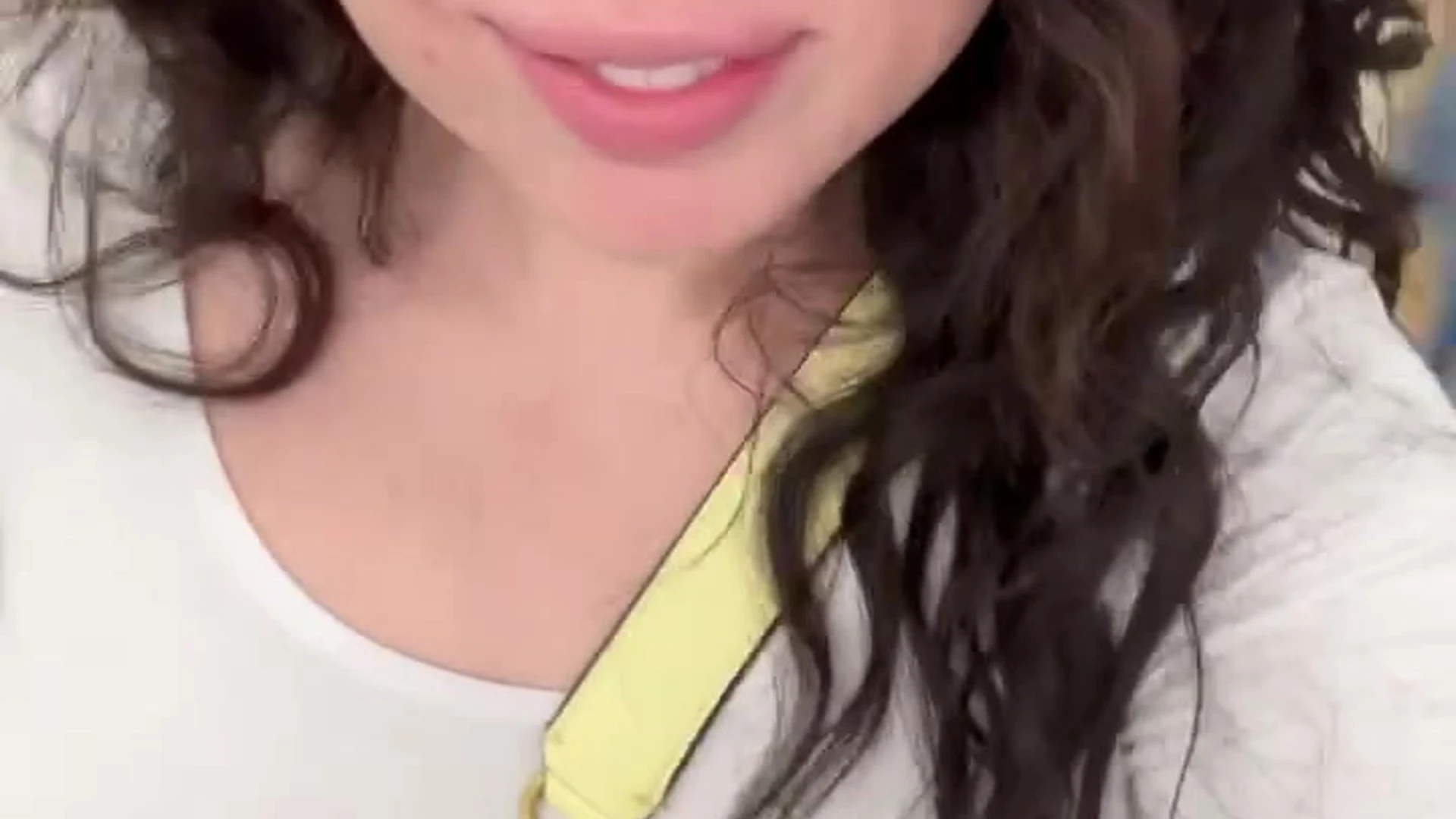 Exposed Brunette Cristiana love nude